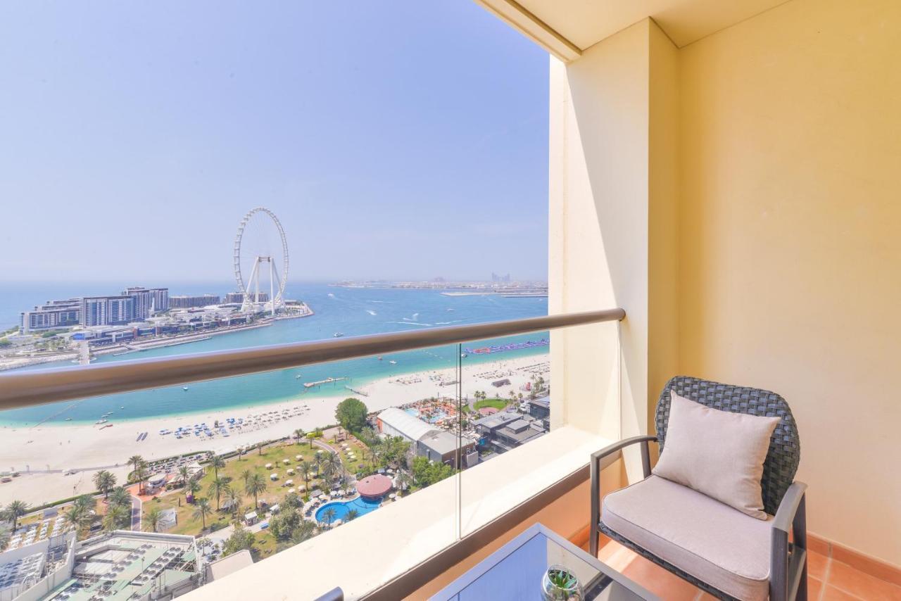 Luxury Jbr - Full Sea View - Free 5* Beach Resorts Access Дубай Экстерьер фото
