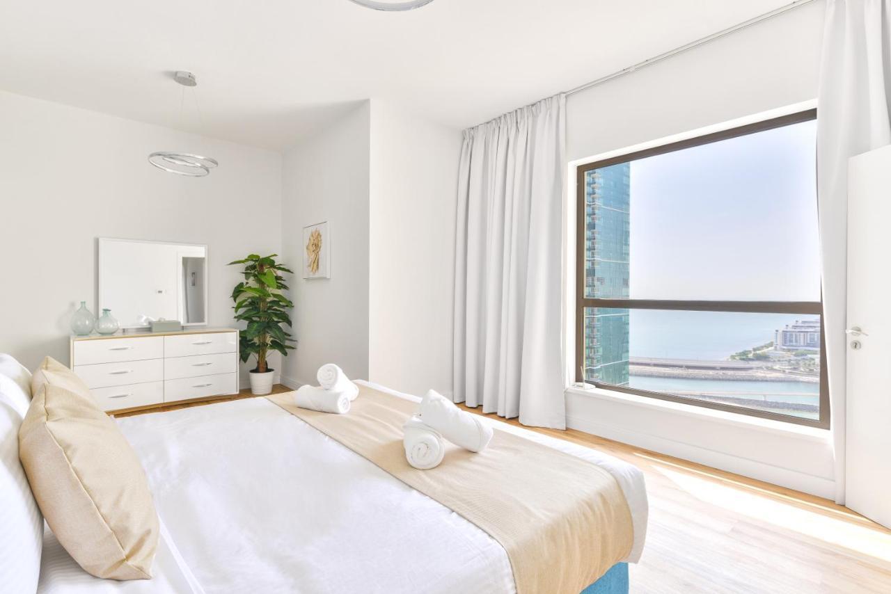 Luxury Jbr - Full Sea View - Free 5* Beach Resorts Access Дубай Экстерьер фото