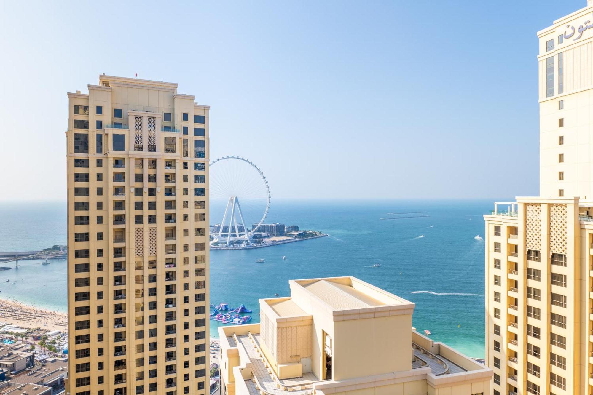 Luxury Jbr - Full Sea View - Free 5* Beach Resorts Access Дубай Экстерьер фото
